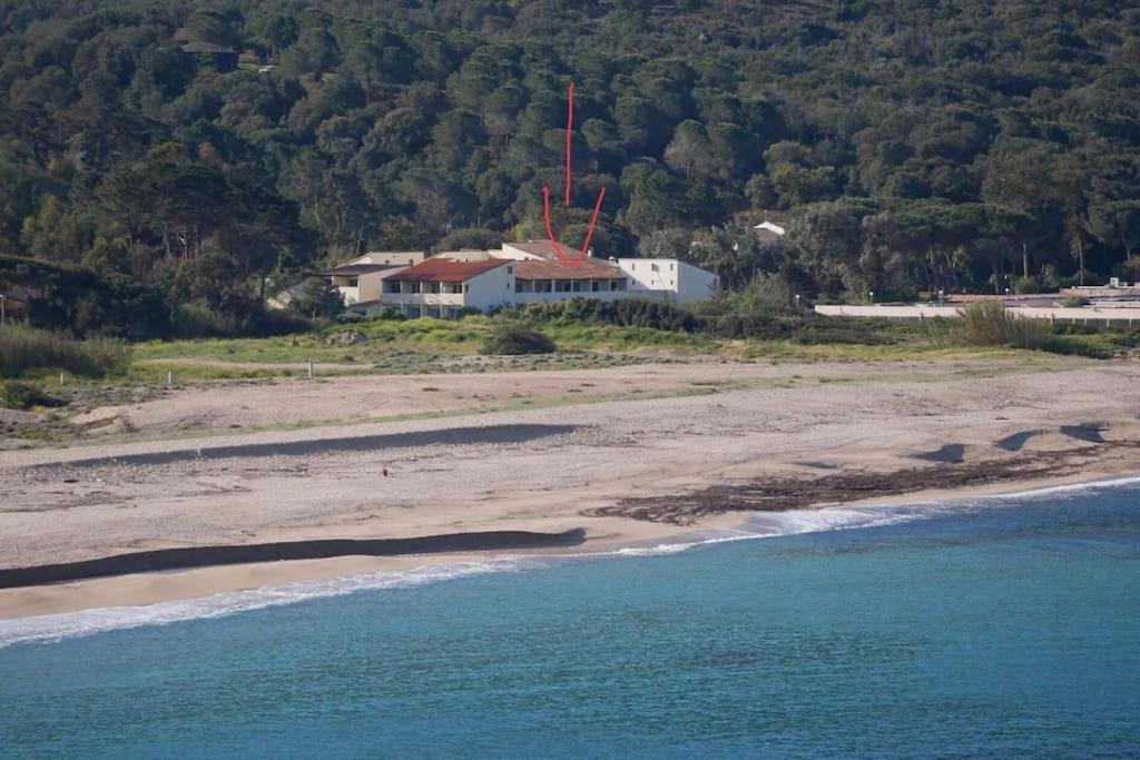 La Belle Vie F4 Bord De Plage Avec Jardin Calcatoggio  Εξωτερικό φωτογραφία